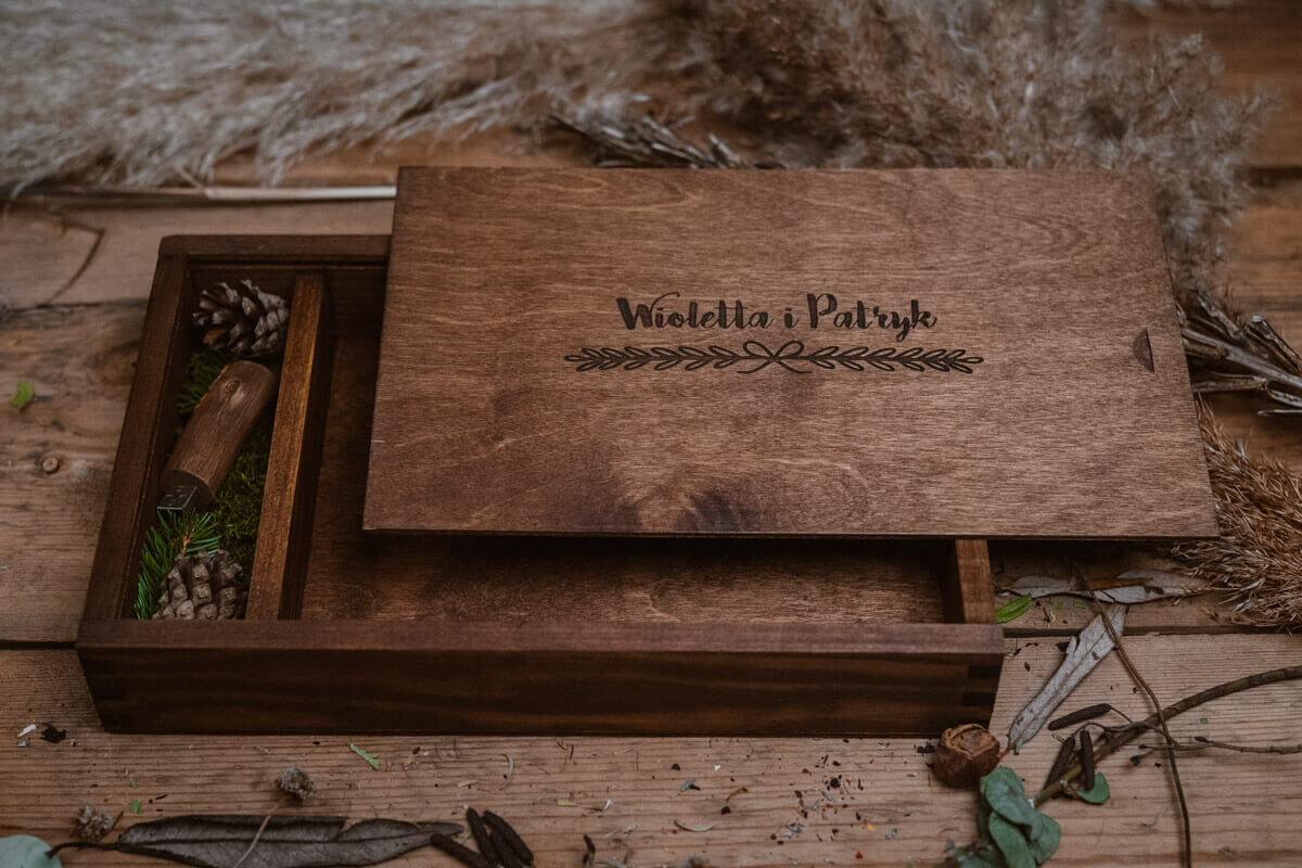 wooden photo boxes